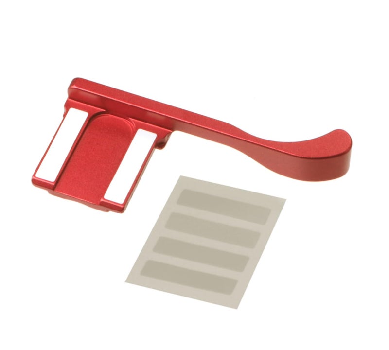 HITHUT Aluminum Alloy Hot Shoe Thumb Grip for Fujifilm X100F X100T X100V X100S Camera Accessories Red - Image 5